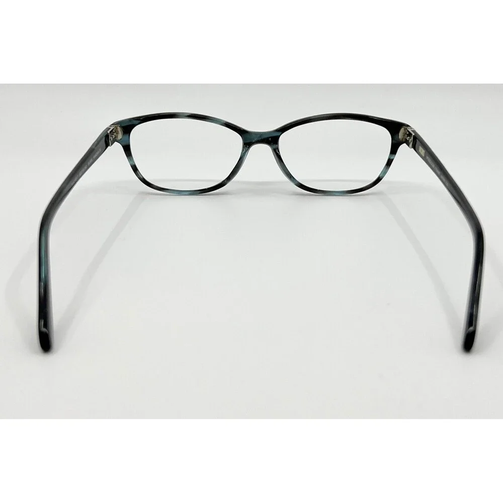 Modo Eyeglasses Womens Blue Gray Marble Handmade 48-15-140 6517